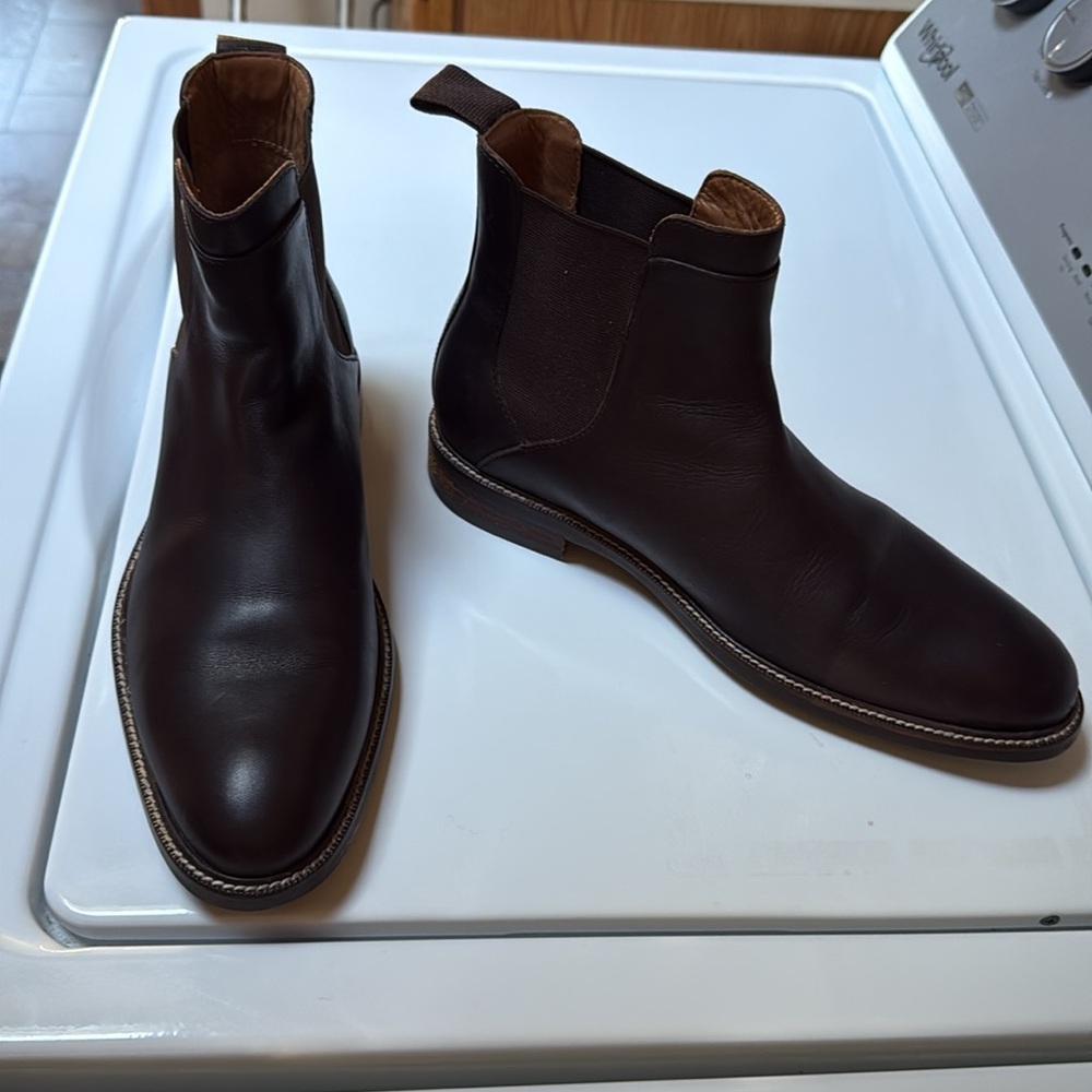 Cole Haan Black Leather Chelsea Boots